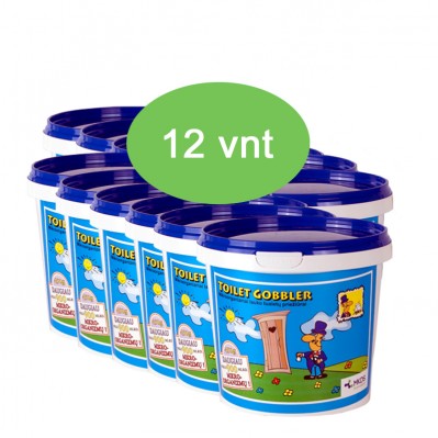 Toilet Gobbler, mikroorganizmai lauko tualetų priežiūrai, MAXI pakuotė (kaina nurodyta 1 vnt.)